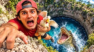 EL COCODRILO SE COMIÓ A MI PATO !!