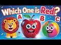Guess the Animal Color Fruit Fun Quiz Game for Kids Toddlers