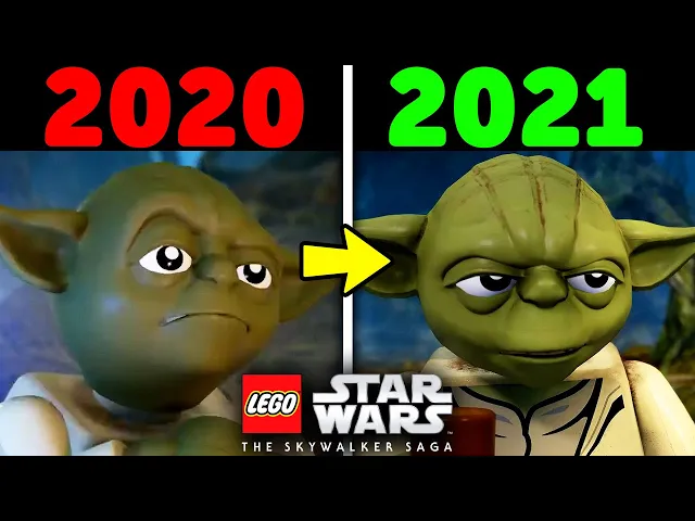LEGO Star Wars The Skywalker Saga 2021 vs 2020 vs 2019 Graphics Comparison