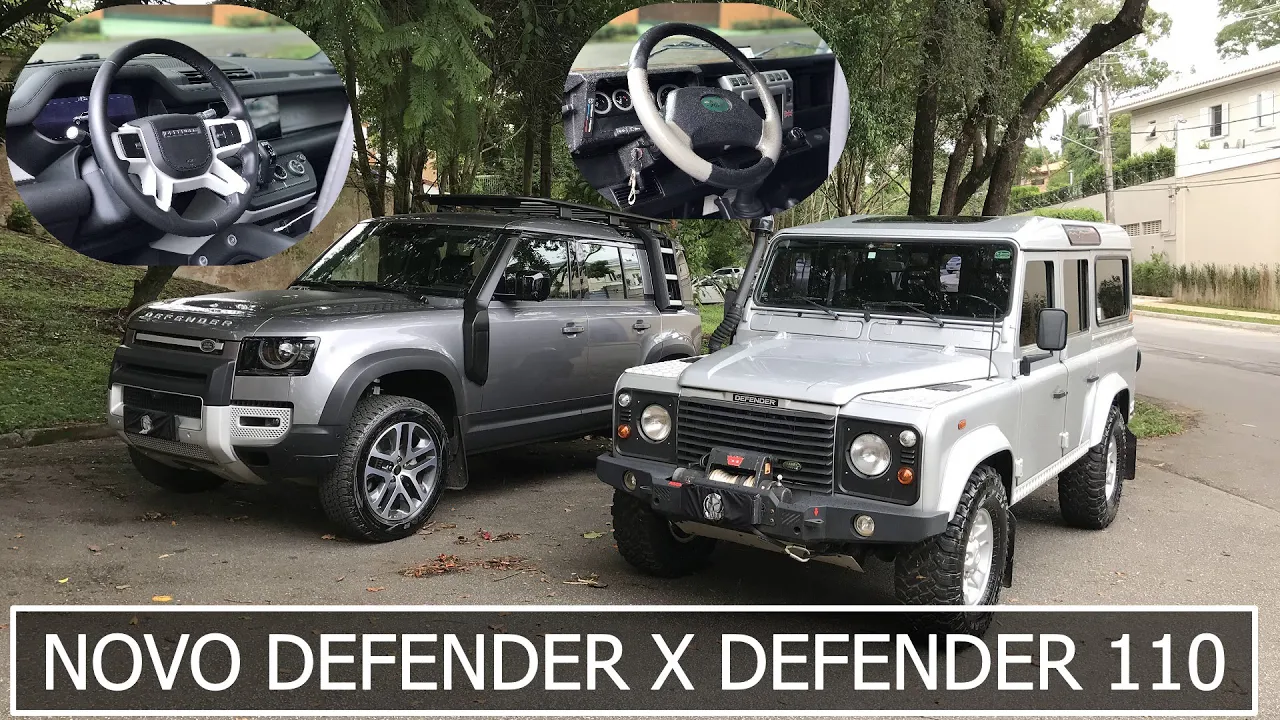 NOVO LAND ROVER DEFENDER X DEFENDER 110 RAIZ | Garagem do Bellote TV