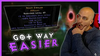 How to Craft GODLY Caster Amulets It Just Got Way Easier - Diablo 2 Resurrected