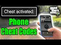 GTA 5 Phone Cheat Codes PC PS3 PS4 PS5 XBOX 360 XBOX ONE XBOX SERIES