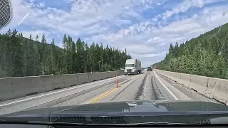 I90 CONSTRUCTION MT to ID LOOKout pass June26