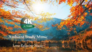 Elevate Your Productivity and Relaxation with Ambient Study Music and Nature | 4K Nature Scenery