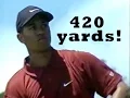 Tiger Woods hits the Longest Drive of his career Funny