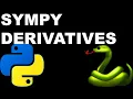 Python Sympy Derivative