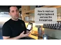 How to read our digital tapboard and use the Untappd app