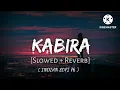 Kabira Lofi Song [Slowed+Reverb] Relaxation/Chill/Study Songs #arjitsingh #lofisong #lofi #kabira