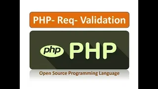 PHP tutorial for beginners PHP Advanced Tutorial Req Validation php training Harisystems
