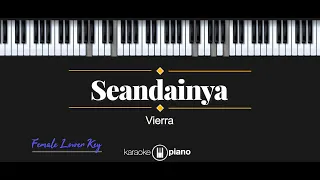 Download Seandainya - Vierra (KARAOKE PIANO - FEMALE LOWER KEY) MP3