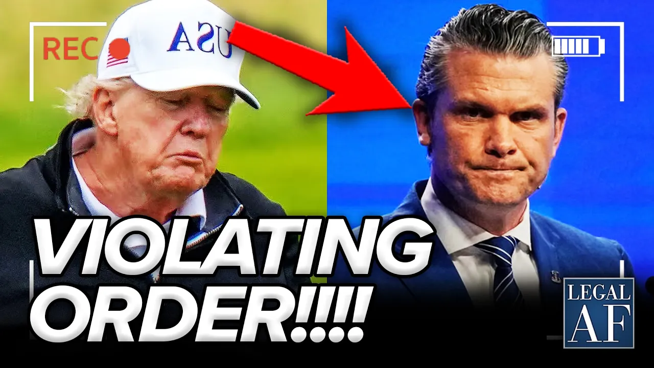 Trump’s Pentagon CAUGHT VIOLATING COURT ORDER!!!