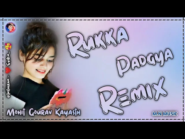Rukka Padgya Hr Song | Hard Bass Remix | New Haryanvi Song Remix | Dj Mohit Gourav Kayasth Remix 🎸 Rukka Padgya Hr Song | Hard Bass Remix | New Haryanvi Song Remix | Dj Mohit Gourav Kayasth Remix 🎸
