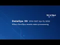 TECH TALK DATAOPS - When DevOps meets data processing