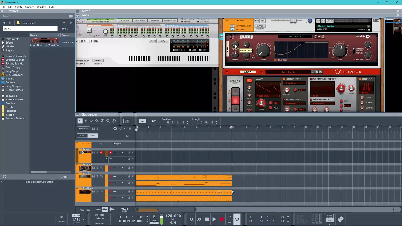 Making a Synthwave(ish) Groove in Reason 10