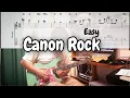 Download Lagu [EASY]Canon Rock Guitar Cover With TAB/쉬운 캐논락 기타연주/슬기로운의사생활