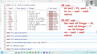 06 Value Reference Types Type Conversion Boxing Unboxing