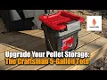 Upgrade Your Pellet Storage The Craftsman 5-Gallon Tote lowes