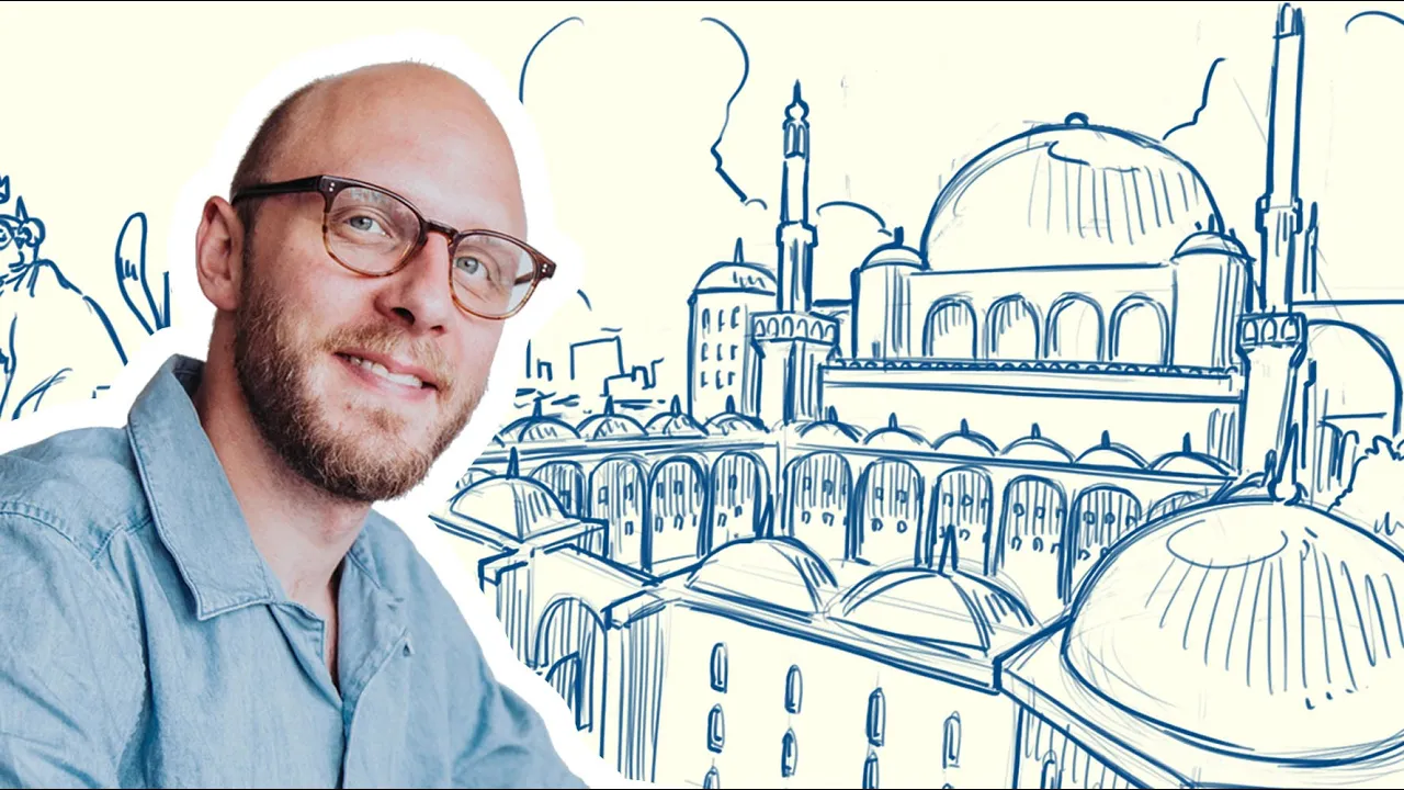 How to draw Islamic Architecture