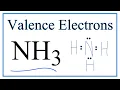 Valence Electrons for NH3 Ammonia