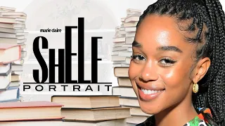 Laura Harrier s Bookshelf Tour James Baldwin Zadie Smith More Shelf Portrait Marie Claire