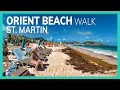 WALKING ORIENT BEACH ST MARTIN 4k Binaural