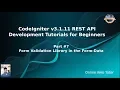 Learn CodeIgniter v3 1 11 Rest API Development for beginners Form Validation Library POST data
