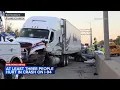 At least 3 hospitalized after I-94 crash involving semi near Bannockburn Illinois State Police