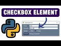 Checkbox Element With Python PySimpleGUI - Tutorial 7