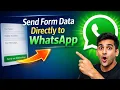 HTML Contact Form to WhatsApp Integration Step by Step for Beginners