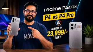 Realme P4s in India @ 23999/- INR ? I Realme P4s Vs Realme P4 Vs P4 Pro