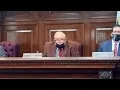 Boots Stares Down Critical Dunkel at Schuylkill County Commissioners Meeting