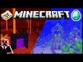 I GOT THE BEST NETHER SPAWN IN MINECRAFT Let s Play Minecraft Survival