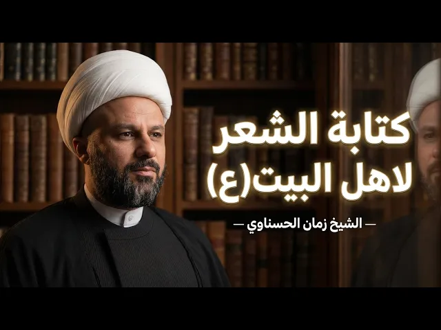 ⁣ضوابط لكل من ينظم الشعر في اهل البيت(عليهم السلام) | الشيخ زمان الحسناوي