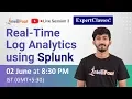 Real-Time Log Analytics using Splunk Basic Searching Log File Splunk Training Intellipaat