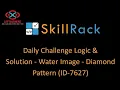 skillrack daily challenge logic and solution - water image