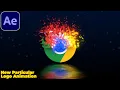 Particle Logo Animation Tutorial in After Effects Trapcode Particular 18 3D Reflection