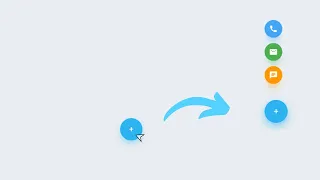 Amazing Floating Action Button Using HTML CSS