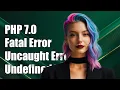 In PHP 7 0 Fatal error Uncaught Error Call to undefined function json - encode