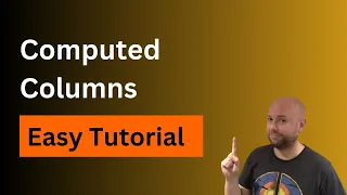 How to Create Computed Columns in SQL Server Step-by-Step Easy Beginners Tutorial