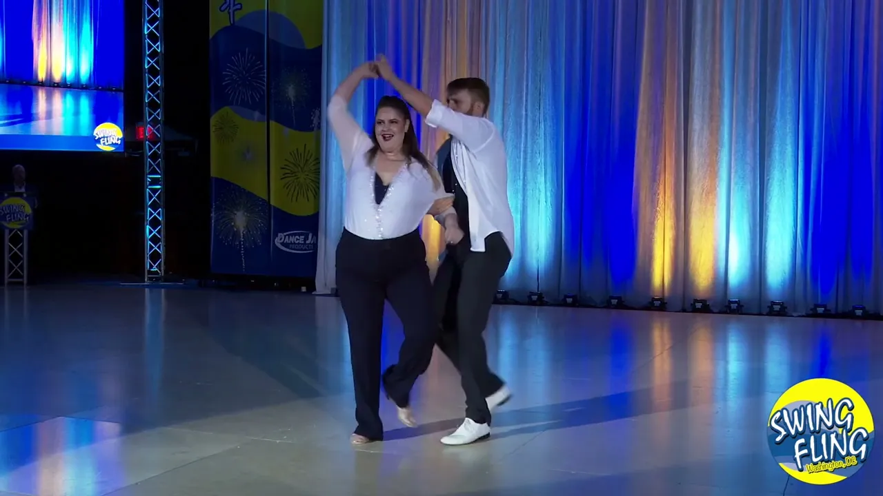 Swing Fling 2023 Rising Star Matthew Davis & Kristen Shaw