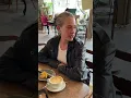 A famous OPERA SINGER joins me in a CAFÉ 🤯🤯
