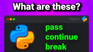 Mastering pass break and continue in Python With Examples