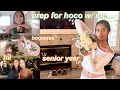 Prep for HOCO with Me - Bouquet Making FNL and More Senior Year