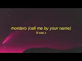 Lil Nas X - MONTERO (Call Me By Your Name) Lyrics | call me when you want call me when you need