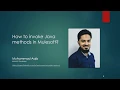 How to invoke Java method in Mulesoft Java module with Mule 4