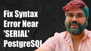 Fixing Syntax Error at or Near SERIAL in PostgreSQL AutoIncrement Issues