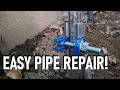 How to Install a Pipe Repair Clamp - Quick and Easy Plumbing Repair