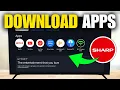 How To Download Apps On Sharp TV Quick Guide