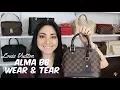 Louis Vuitton Alma BB Wear Tear Minks4All