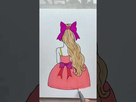 Gen Z Girl Drawing 💖 #girl #genz #girldrawing #trending #drawing #shorts